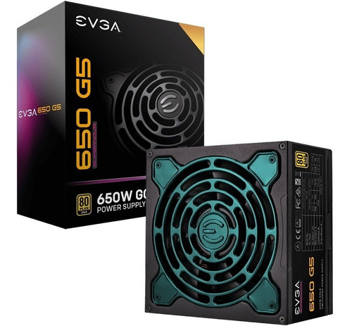 Fuente Poder Evga 650 G5 Supernova 650w 80plus Gold Modular