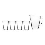 Set De Jarra 1.7 L  Y 4 Vasos Crisa