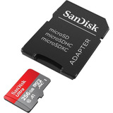 Sandisk Tf Ultra C10 150mb/s 256gb (vermelho) A1