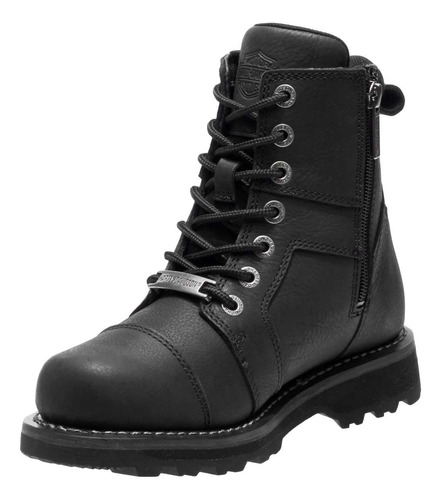 Botas De Moto Para Mujer Harley-davidson Footwear, Negro, 6 