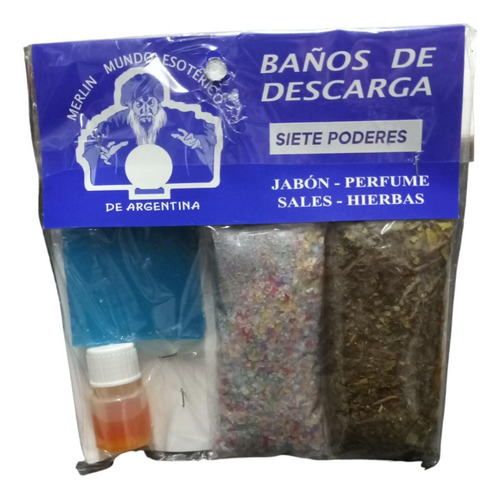 Baños De Descarga Sales Aromáticas + Perfume + Hierbas Jabon