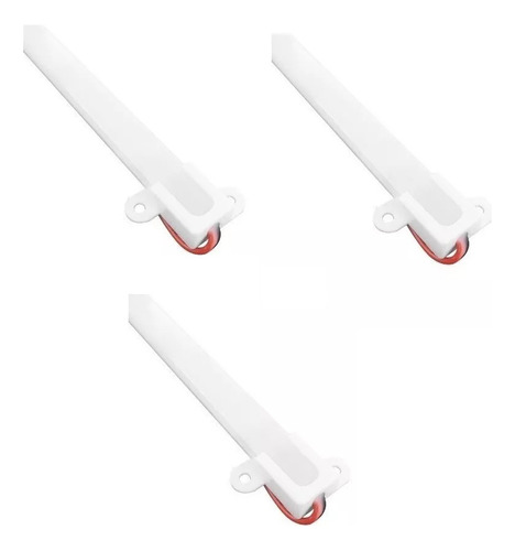 Pack 3 Lámparas Led 7w Barra Rígida Sobrepuesta 80cm 220v