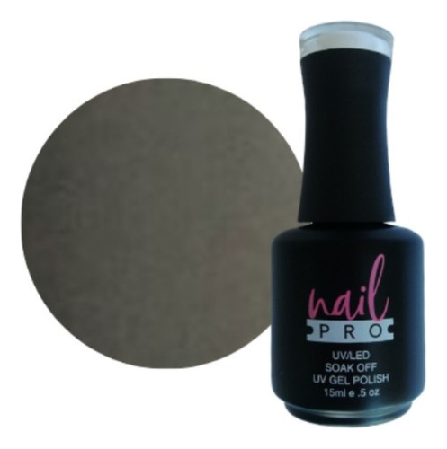 Gel Polish Color Gris X251 Nail Pro Permanente