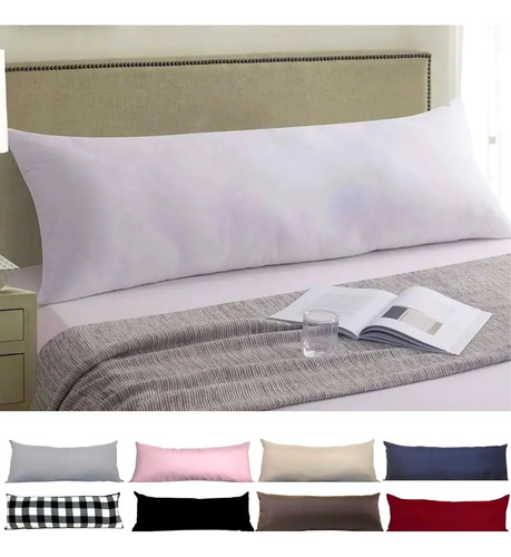 Almofada Grande Encosto De Dormir Cama Casal Queen 50x158