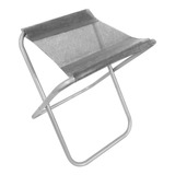 Silla Camping Plegable Banco Tijera Banquito De Aluminio New