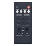 Control Remoto Reemplazado Barra De Sonido Yamaha Yas20...