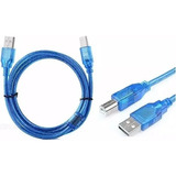 Cable Usb 2.0 Impresora Mallado Largo 5 Mtrs Macho Macho