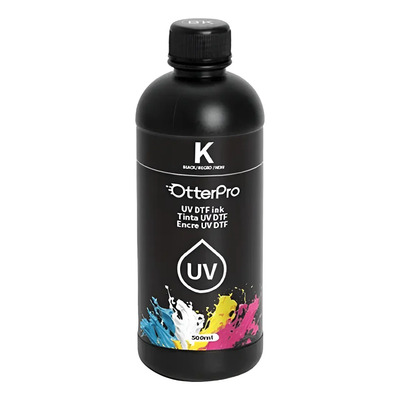 Bote De Tinta Para Dtf Uv Otterpro De 500 Ml Color Negro | Meses sin interés