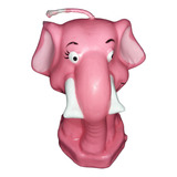 Vela Pastel .:: Animalitos Zoológico Elefante Rosa V1 ::.