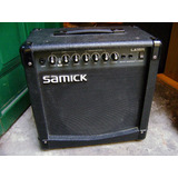 Amplificador Samick 15w Guitarra Bajo - Korg Shure Cort Boss