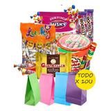 Combo Golosinas 10 Chicos+ Bolsas Papel Fiestissima Liniers