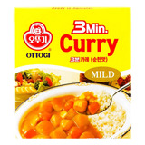 Curry Coreano Instantáneo 190g Listo En 3 Minutos