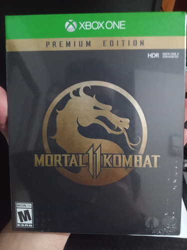 Xbox One Mortal Kombat 11 Premium Edition Steel Book Caja Me