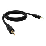 Cable Plug A Plug 3.5 Mm 1 Metro Dorado Kta 099