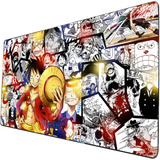 Mouse Pad Largo One Piece Manga Diseño Anime Art 30x70cm