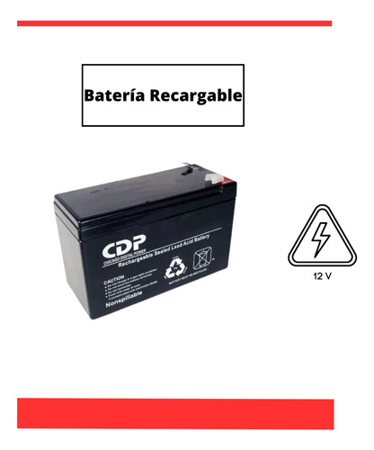 Bateria Cdp 12 Volt / 7 Amp