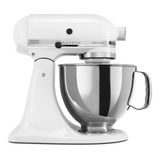 Batidora Kitchenaid 4,8 Lts Blanca Rksm150psrwh Color White Frecuencia 50 Hz X 60 Hz