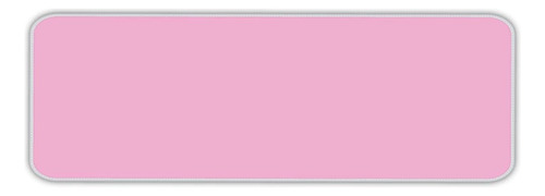 Mouse Pad Gamer Cdtek Bigg Liso 90 X 28 Cm Color Rosa