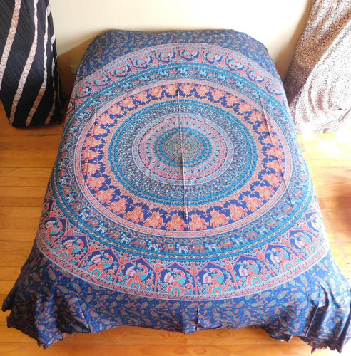 Mandala Tapestry Sabana Sobrecama Cortina2.4m India 13,14,15