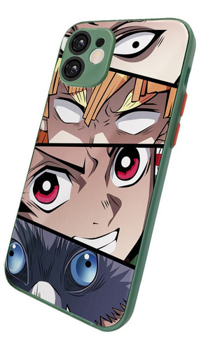 Funda Para iPhone Demon Slayer Equipo Tanjiro