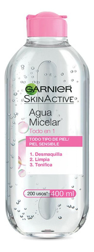 Agua Micelar Todo En 1 Garnier Skin Active X 400ml