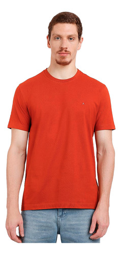 Camiseta Aramis Move Basic In24 Vermelho Urucum Masculino