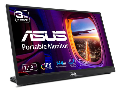 Monitor Portatil Asus Zenscreen 17  1080p Ips 144hz Freesync