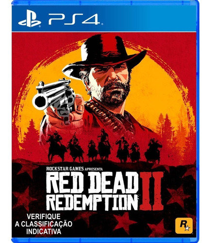 Red Dead Redemption 2 - Ps4 - Mídia Física