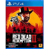 Red Dead Redemption 2 - Ps4 - Mídia Física