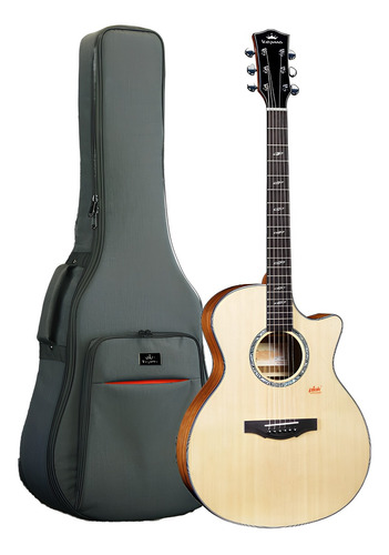 Violao Eletro Acustico Kepma F2se Ga S1 Transacoustic