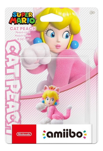 Nintendo Amiibo Super Mario Cat Peach