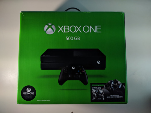 Console Xbox One Fat 1tb Na Caixa Original Sem Juros