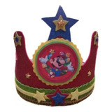 Corona De Cumpleaños Festejado Súper Mario Bross