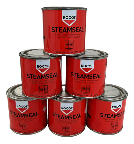 Sellador Tuberías Roscadas Fluidos Rocol Steamseal 400g