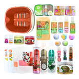 Kit Mix Mc Spa Sweet Tina, Pedicure, Sales Y Exfoliante 30pz