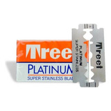 Filos Treet Platinum Para Navaja Barberia X 10 - X20 Cajas