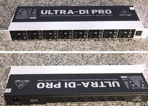 Direct Box Behringer Ultra Di Pro Di800 ( Leia A Descrição)