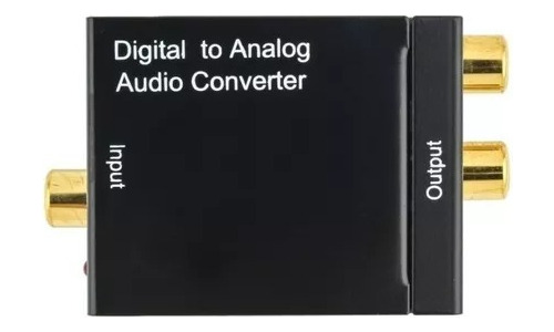 Convertidor Audio Óptico Digital O Coaxial A Rca New Ya