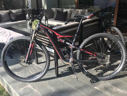 Bicicleta Specialized Cambernegro Con Rojo