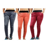 Pack 3 Jogger Buzo Mujer.  Invierno Forro Polar Oferta!!!