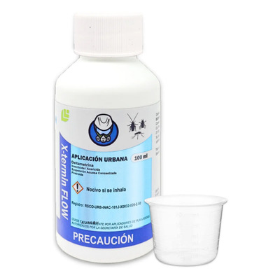 Xtermin Flow 100ml Mata Chinches Cucarachas Pulgas Garrapata | Envío gratis