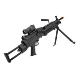 Cybergun Fn Licensed M249  Peso Pluma  Airsoft Machine Gun