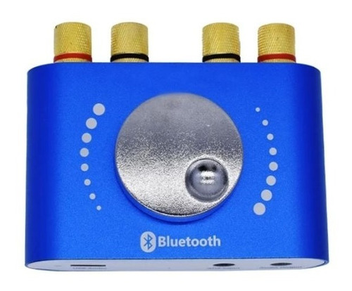 Mini Amplificador Bluethoot 2x50 Watts 12v Hi Fi