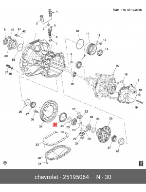 Engranaje Velocmetro Aveo Optra Cruze Original Gm  Foto 3