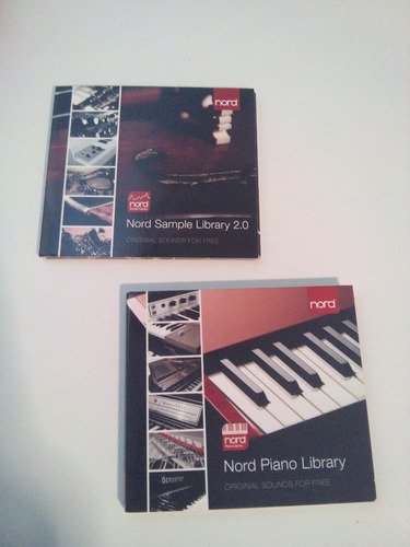 Dvds Nord Sample Piano Library Originais