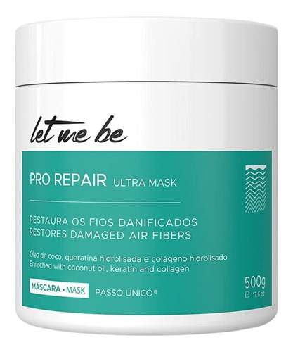 Tratamient Reconstructor Capilar Let Me Be Nutrición Intensa