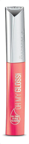 Brillo Labial Rimmel Oh My Gloss Oil Tint Color 400 Contemporary Coral