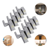 Luz De Bisagra Led Sensor Inteligente Blanco Cálido 10 Pcs