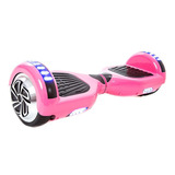 Skate Elétrico 6,5 Rosa Hoverboardx Com Bluetooth E Bolsa