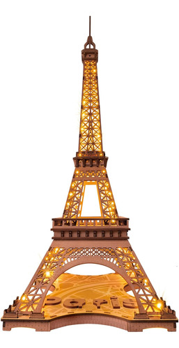Torre Eiffel De Rowood, Kits De Maquetas De Rompecabezas 3d
